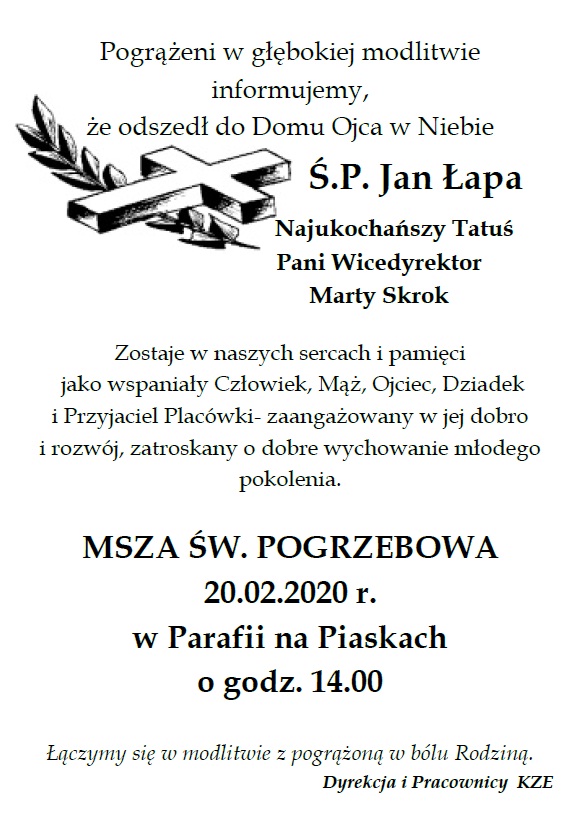 Ś.P. Jan Łapa