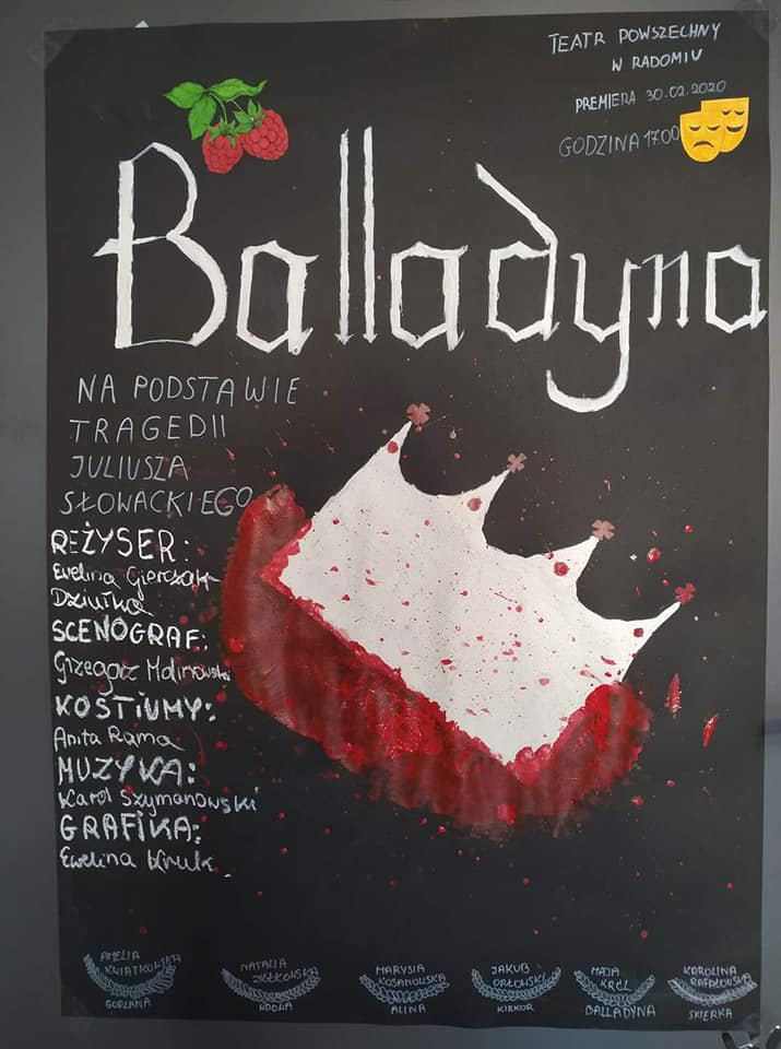 "Balladyna"Juliusza Słowackiego