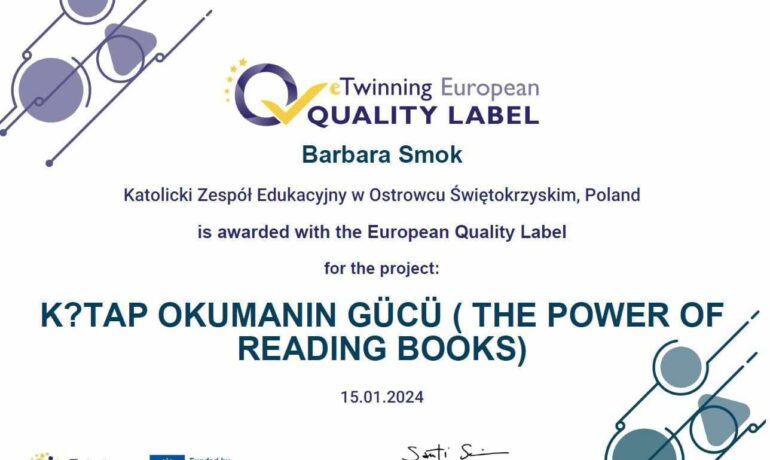eTwinning European Ouality Label