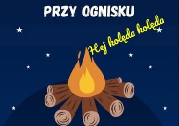 Kolędowanie przy ognisku