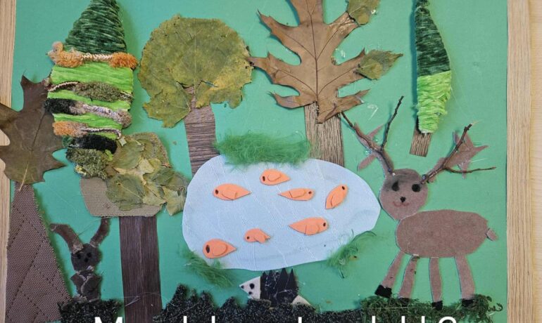 Miło jest chodzić po leśnych ścieżkach